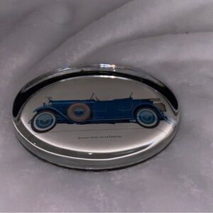 Hispanic Switzerland Glass Paperweight 1926 Phaeton